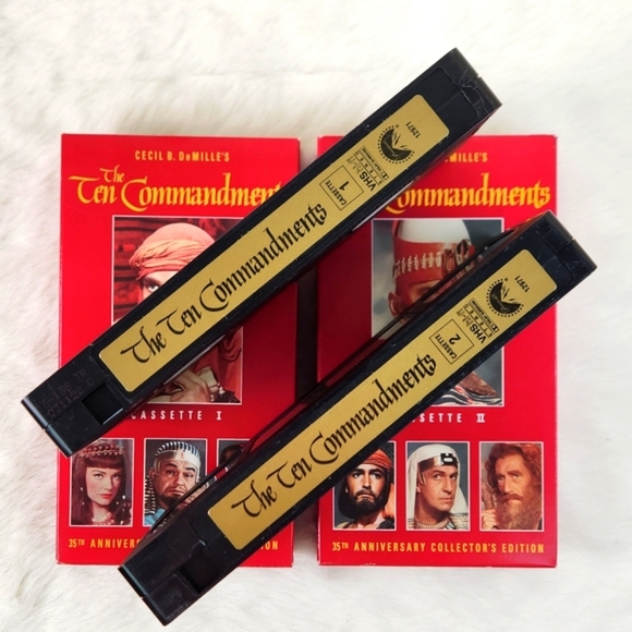 Cecil B. DeMille's The Ten Commandments VHS 35th Aniversary Edition Restoration - Picture 15 of 17